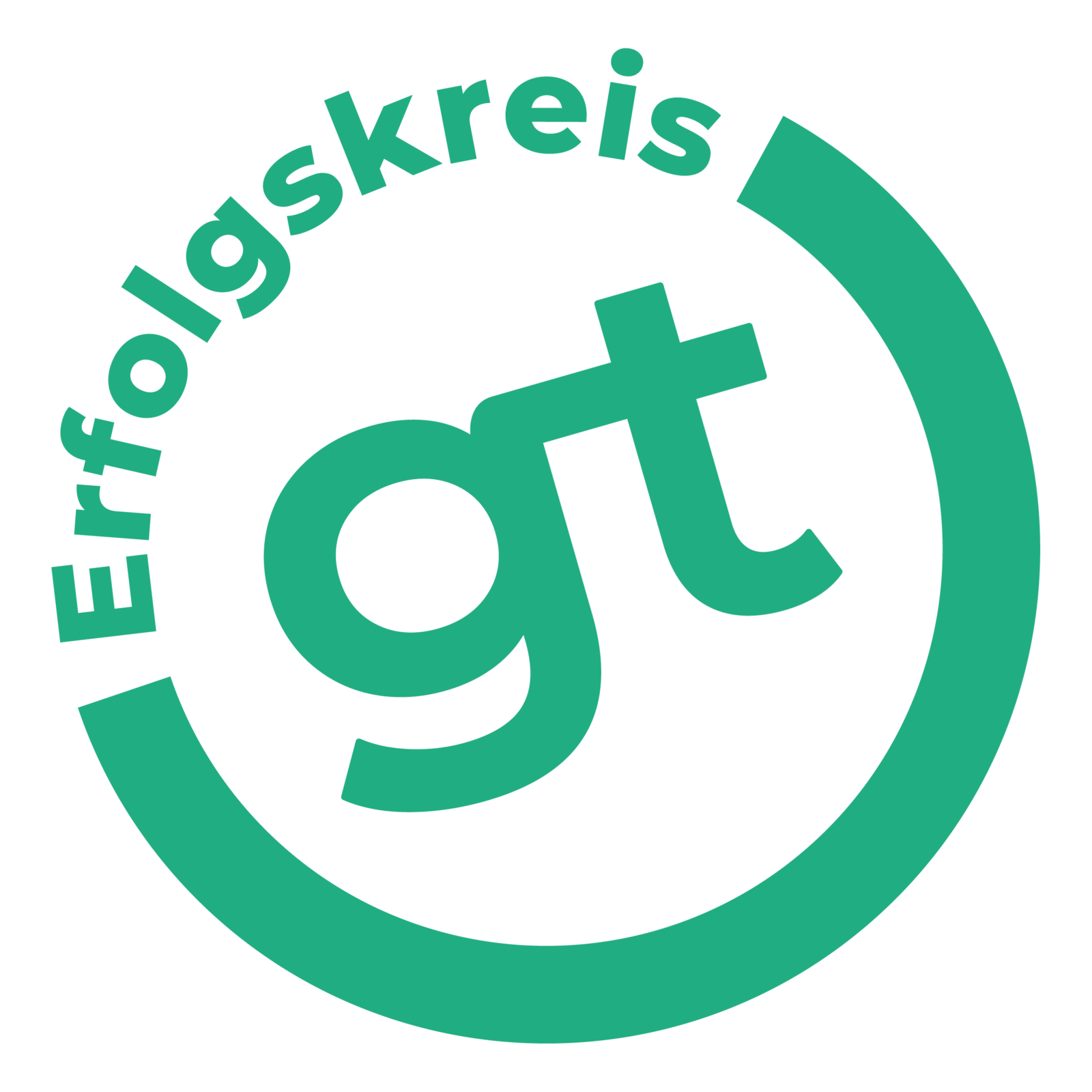 erfolgskreis grün
