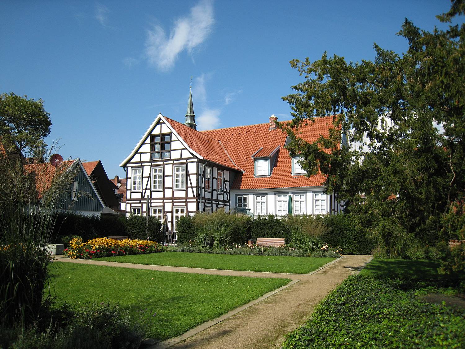 Rietberger Drostengarten und das historische Drostenhaus