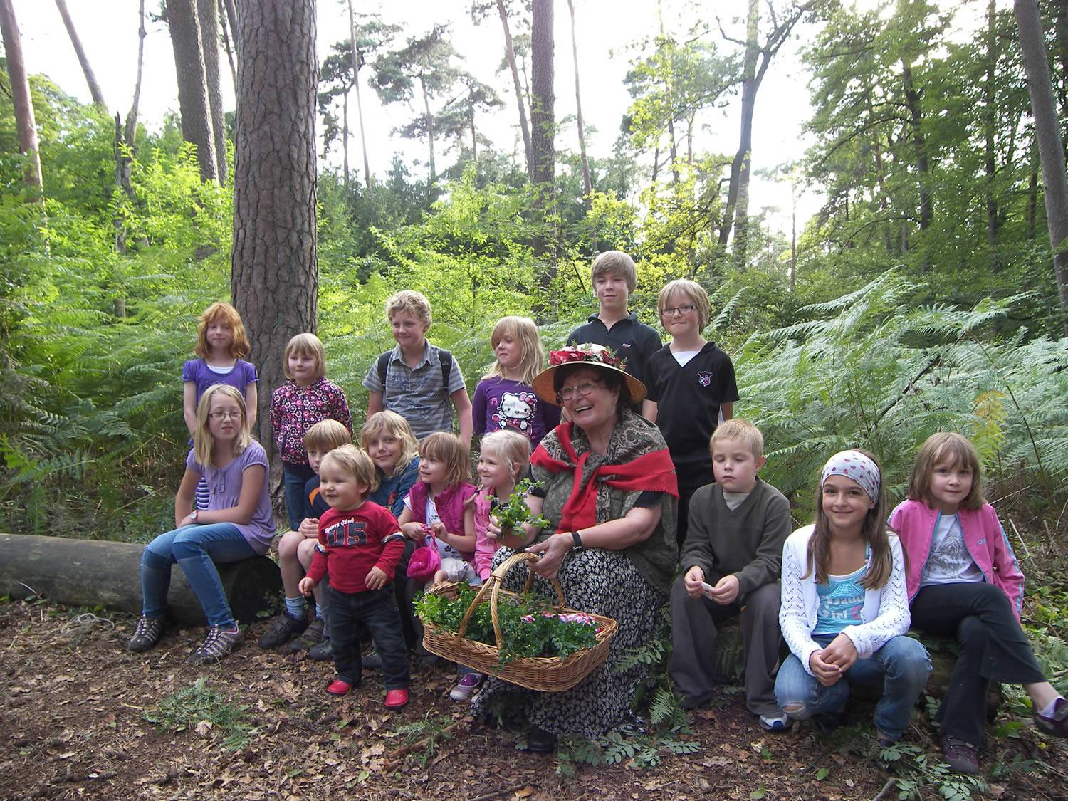 Treffen mit der Kräuterhexe