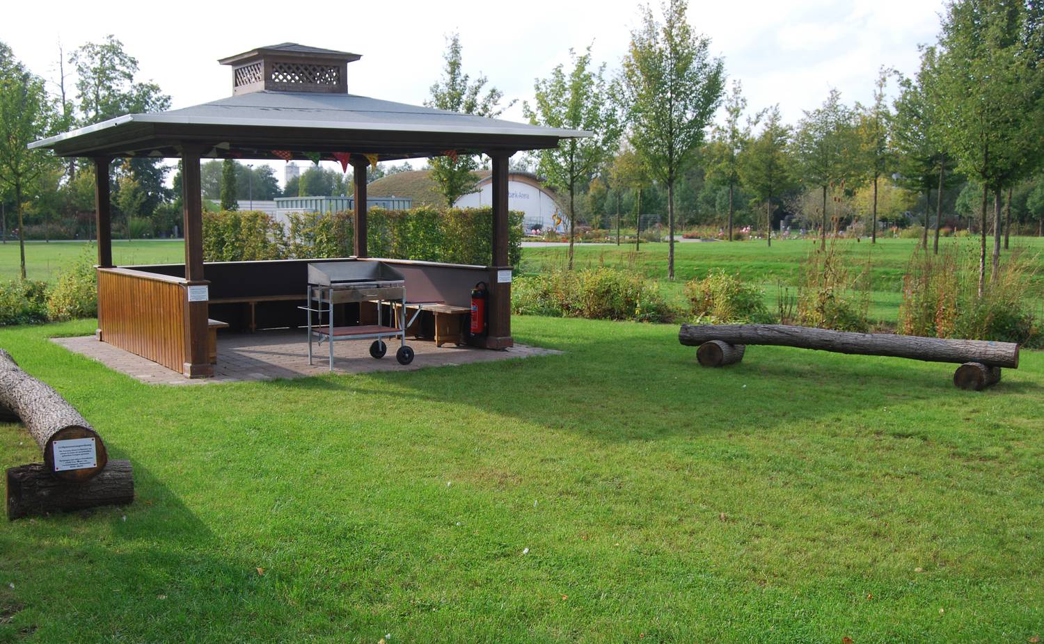 Grillvergnügen im Gartenschaupark